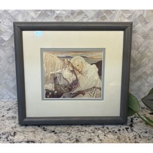 Saint Columba Bidding Farewell To The White Horse 1925 John Duncan Framed Print